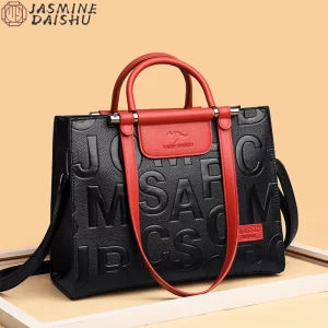 Brand Luxury Designer Shoulder Bags 2023 New Women’s Large Capacity Vintage Tote Bags Women’s Soft Leather Messenger Handbags