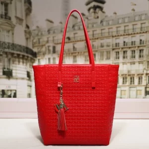 CILMI HARVILL CHHC Summer New Women’s Handbag with Large Capacity Embossed Mother and Child Design Hanging Decoration, Portable