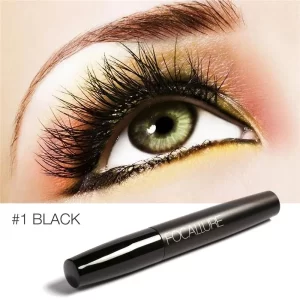 FOCALLURE Curled Lashes Lengthening Mascara Waterproof Long-wearing Black Eyelash Extension Eye Beauty Makeup Women Cosmetics