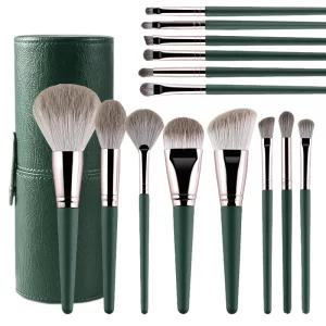 JTFIL14Pcs Makeup Brushes Soft Fluffy Makeup Tools Cosmetic Powder Eye Shadow Foundation Blush Blending Beauty Make Up Brush
