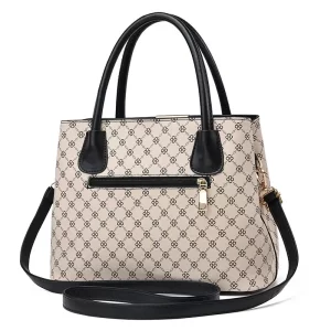 SAYINA 2023 Fashion Women Handbags Tassel PU Leather Totes Bag Top-handle Embroidery Bag Shoulder Bag Lady Simple Style Handbag
