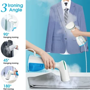 Steam Cleaner for Home Iron Clothes 1500W Mini Portable Clothing Steamer Mini-iron Laundry Appliances Household 15s Fast Heat-up