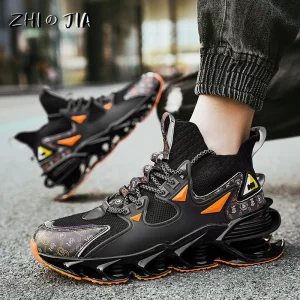 Summer NEW Leisure Fashion Sports Shoes Men’s Outdoor Lightweight Running Footwear Spring White Black Tennis Breathable Sneaker