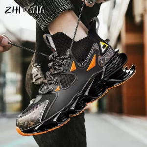 Summer NEW Leisure Fashion Sports Shoes Men’s Outdoor Lightweight Running Footwear Spring White Black Tennis Breathable Sneaker