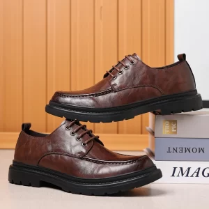 men oxfords shoes Footwear Sneakers Shoes Men genuine Leather Casual Lace-up Walking Shoes men outdoor Tooling Shoes man