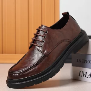 men oxfords shoes Footwear Sneakers Shoes Men genuine Leather Casual Lace-up Walking Shoes men outdoor Tooling Shoes man